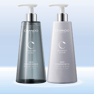 CHANDO Himalaya Scalp Care Plumps and Strengthen Treatment Shampoo (550ml) 自然堂头皮护理丰盈强韧舒缓蓬顺洗护系列 (550ml)