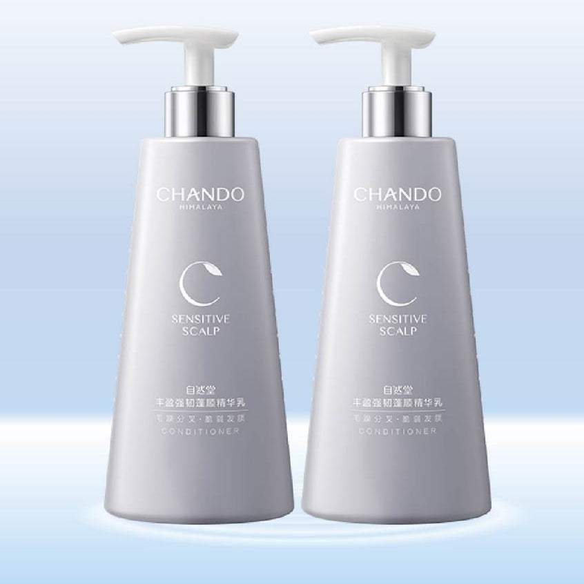 CHANDO Himalaya Scalp Care Plumps and Strengthen Treatment Shampoo (550ml) 自然堂头皮护理丰盈强韧舒缓蓬顺洗护系列 (550ml)