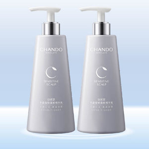 CHANDO Himalaya Scalp Care Plumps and Strengthen Treatment Shampoo (550ml) 自然堂头皮护理丰盈强韧舒缓蓬顺洗护系列 (550ml)