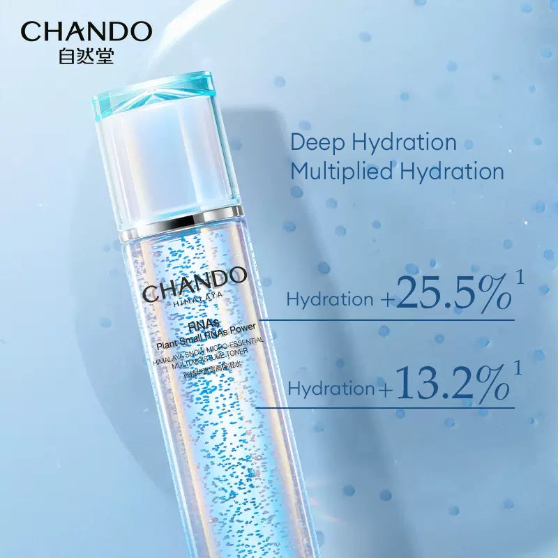 CHANDO Himalaya Snow Micro Essential Multi Moisture Toner 150ml 自然堂微精华喜雪高保湿水 爽肤水150ml