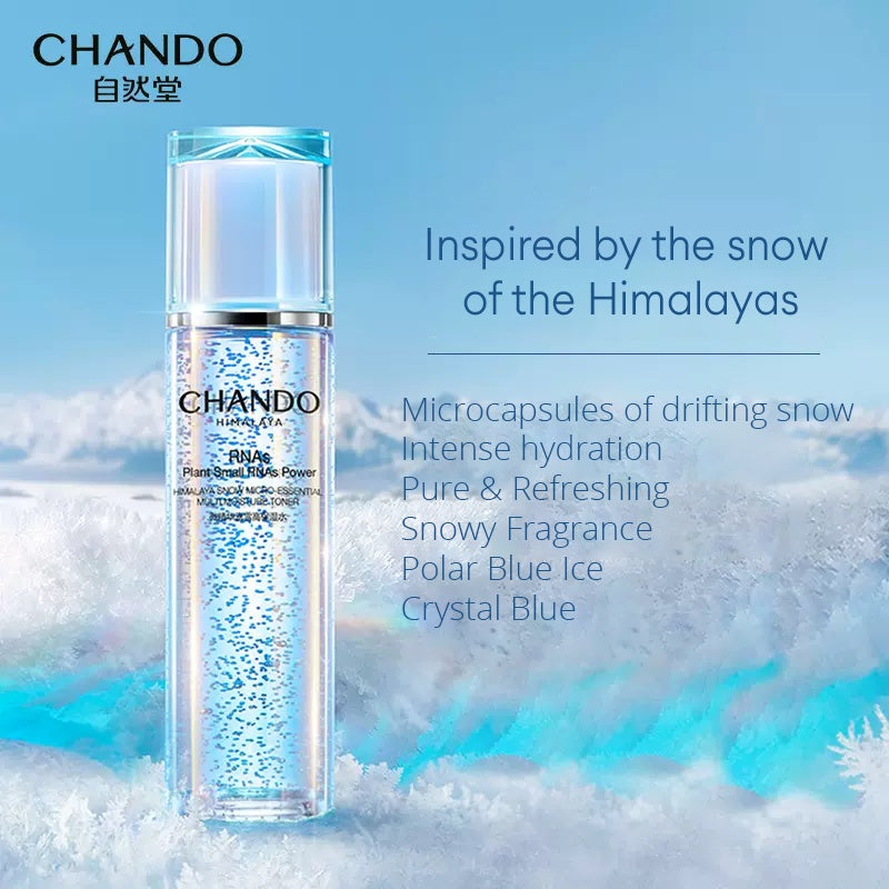 CHANDO Himalaya Snow Micro Essential Multi Moisture Toner 150ml 自然堂微精华喜雪高保湿水 爽肤水150ml