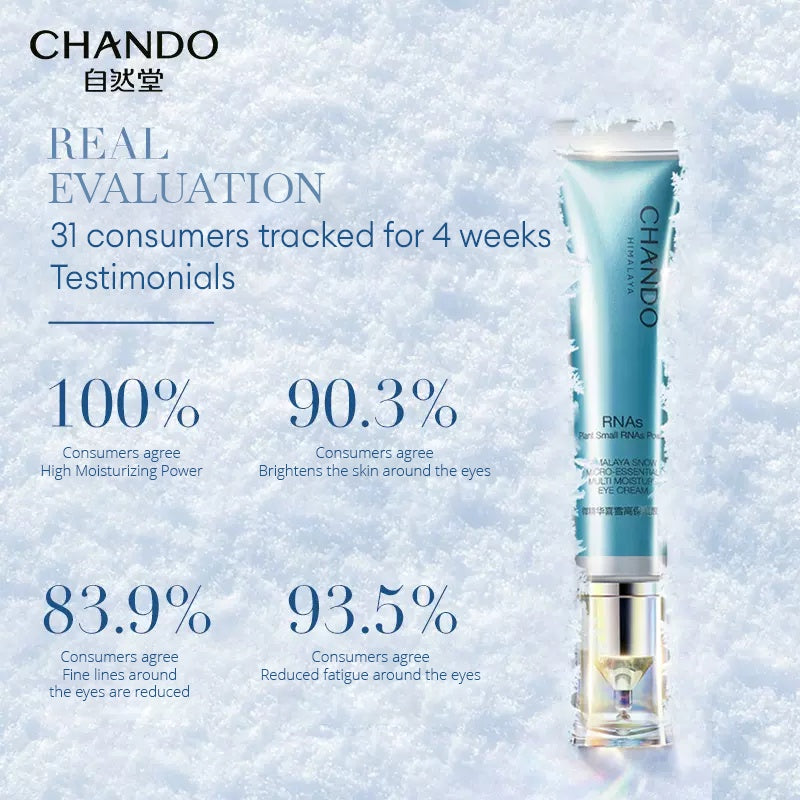 Chando Himalaya Snow Micro Essential Multi Moisture Eye Cream (15g) 自然堂微精华喜雪高保湿眼霜 15g