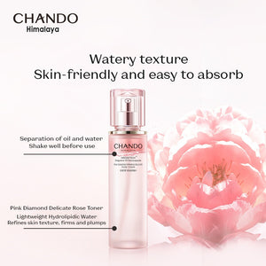 CHANDO Himalaya Pink Diamond Firming Delicate Rose Toner 110ml 自然堂粉钻紧致细嫩玫瑰水 110ml