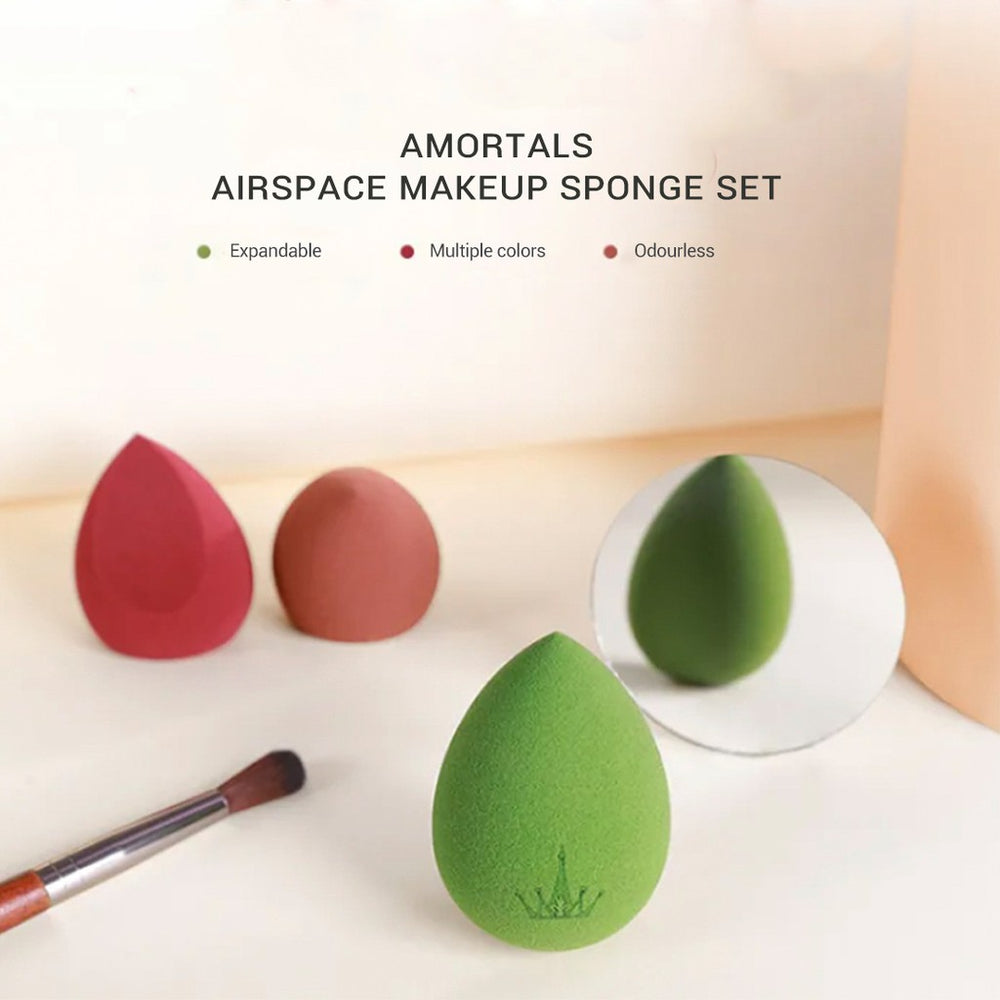 AMORTALS KOREA Airspace Makeup Sponge Set Amortals Beauty Sponge 尔木萄星空美妆蛋套盒 尔木萄小红书抖音爆款美妆蛋海绵蛋