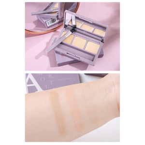 AMORTALS Korea Cream Concealer Palette Amortals 韩国尔木萄三色遮瑕盘