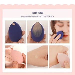 AMORTALS KOREA Love Makeup Sponge Set Amortals Beauty Sponge 尔木萄心悦美妆蛋套盒 尔木萄小红书抖音爆款美妆蛋