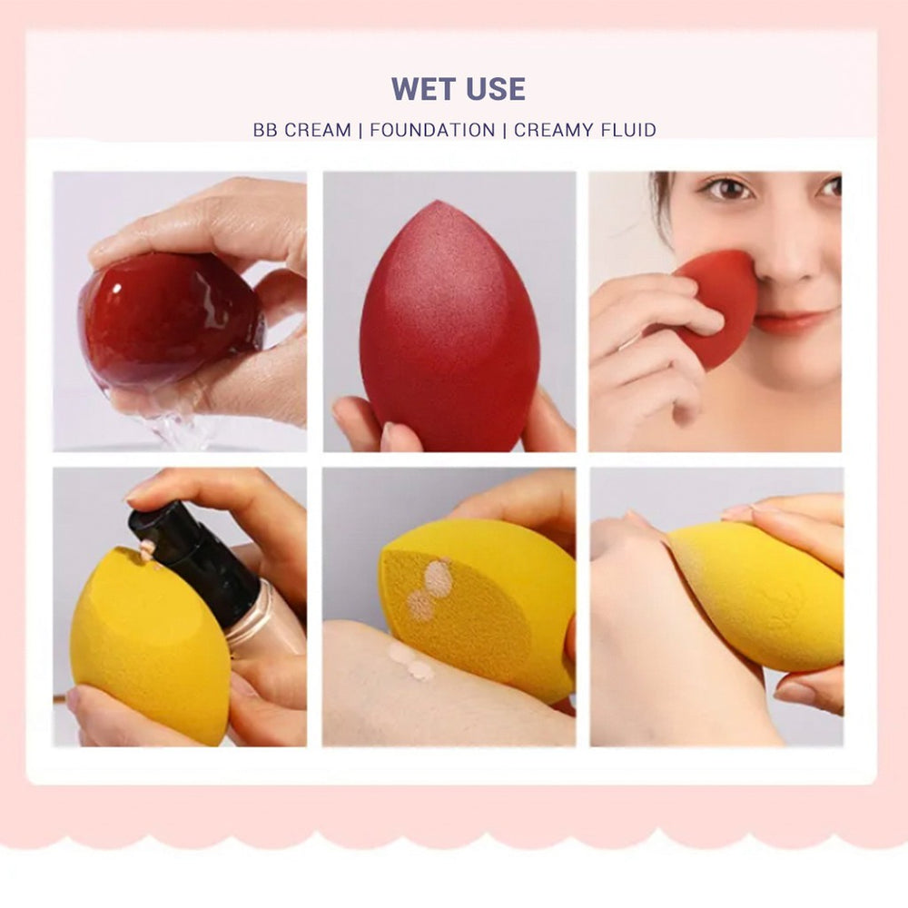 AMORTALS KOREA Love Makeup Sponge Set Amortals Beauty Sponge 尔木萄心悦美妆蛋套盒 尔木萄小红书抖音爆款美妆蛋