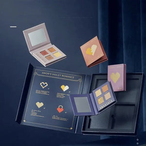 AMORTALS KOREA Romance 16 Shades Eyeshadow Palette Set Amortals Eyeshadow Palette 尔木萄萄色浪漫16色眼影盘套盒 尔木萄眼影礼盒