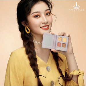 AMORTALS KOREA Romance 16 Shades Eyeshadow Palette Set Amortals Eyeshadow Palette 尔木萄萄色浪漫16色眼影盘套盒 尔木萄眼影礼盒