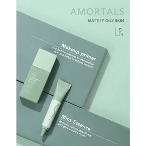 AMORTALS Korea Mint Oil-Control Makeup Primer Set Amortals 韩国尔木萄薄荷轻肌控油妆前乳