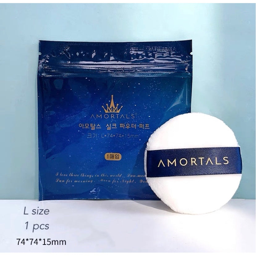 AMORTALS Velvet Nude Skin Loose Powder Puff Amortals 尔木萄丝绒裸肌蜜粉扑