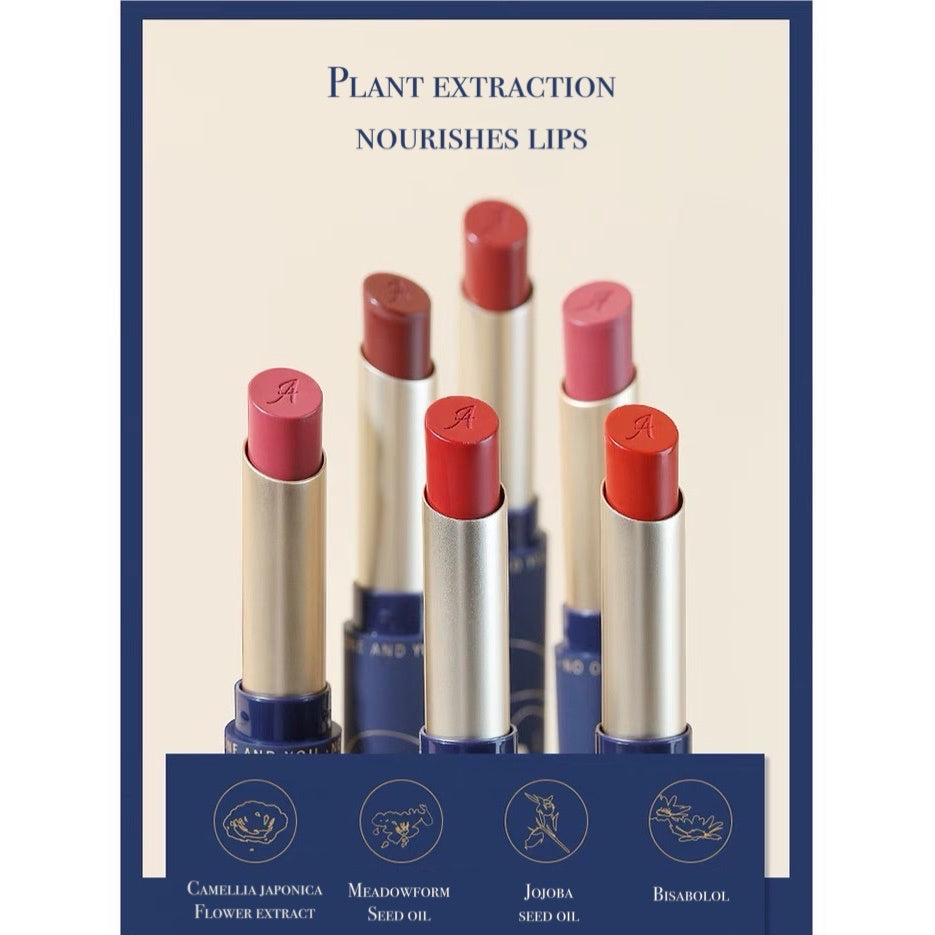 AMORTALS Light Cloud Soft Fog Blue Velvet Lipstick Gift Box Amortals 尔木萄轻云柔雾丝绒唇膏笔套盒