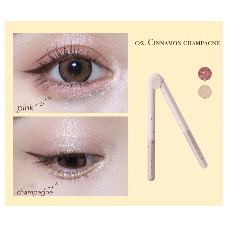 AMORTALS Double-headed Tearbag Eyeliner Amortals 尔木萄明眸璀璨双头卧蚕笔