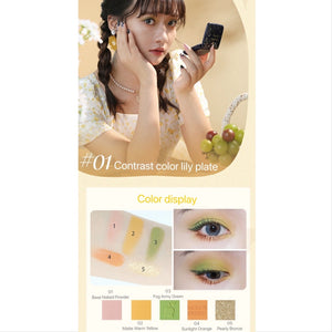 AMORTALS Korea Four Season Eyeshadow Palette Amortals 韩国尔木萄四季流转五色眼影盘