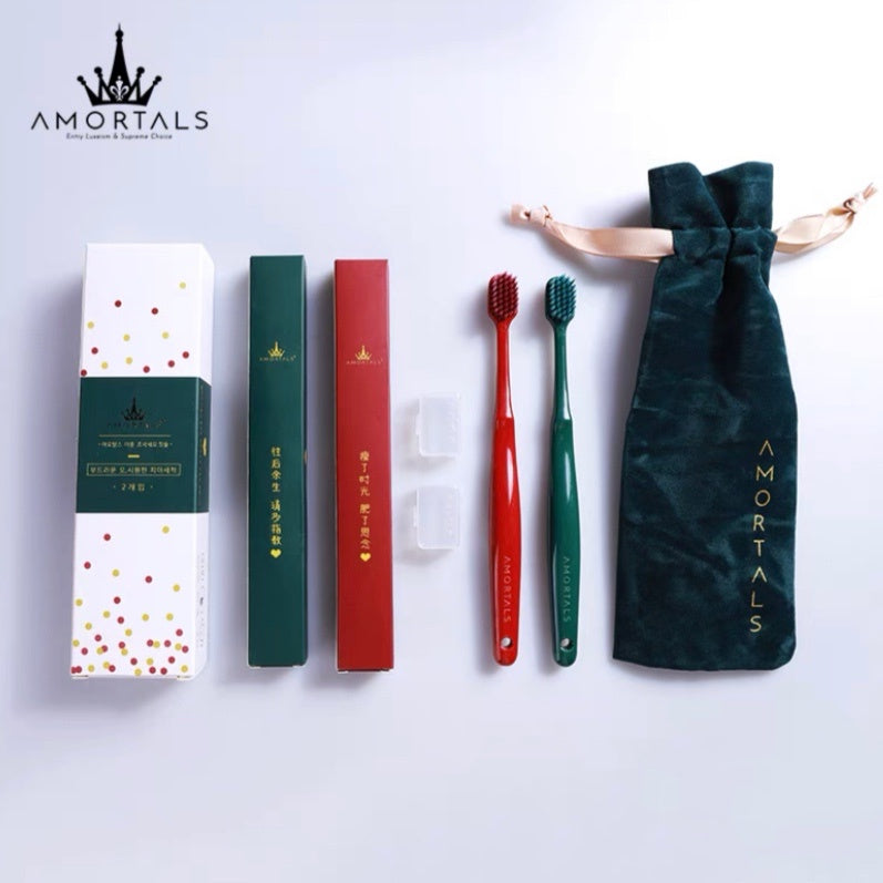 AMORTALS KOREA Wide Head Toothbrush Amortals 尔木萄宽头牙刷