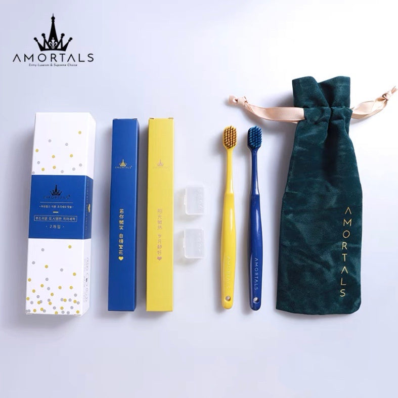 AMORTALS KOREA Wide Head Toothbrush Amortals 尔木萄宽头牙刷