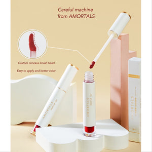 AMORTALS KOREA Soft Mist Velvet Matte Lip Glaze 尔木萄柔雾丝绒哑面唇釉