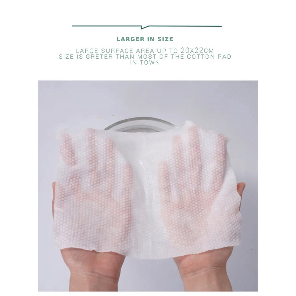 AMORTALS Korea Soft Cloud Facial Cleansing Towel (100 Pcs) 尔木萄云感100片棉柔巾