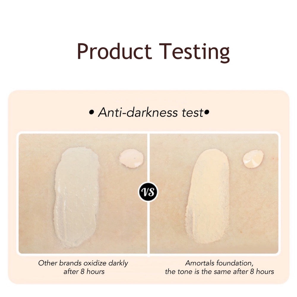 AMORTALS KOREA Sunset 8hrs Lasting Foundation Amortals 尔木萄持妆轻薄粉底液