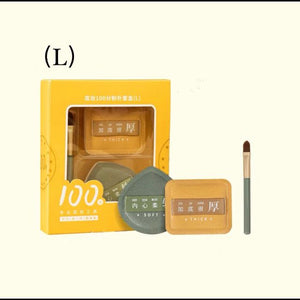 AMORTALS KOREA 100 Score Makeup Puff Set Amortals 尔木萄100分棉花糖粉扑