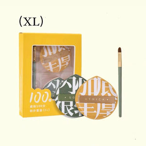 AMORTALS KOREA 100 Score Makeup Puff Set Amortals 尔木萄100分棉花糖粉扑