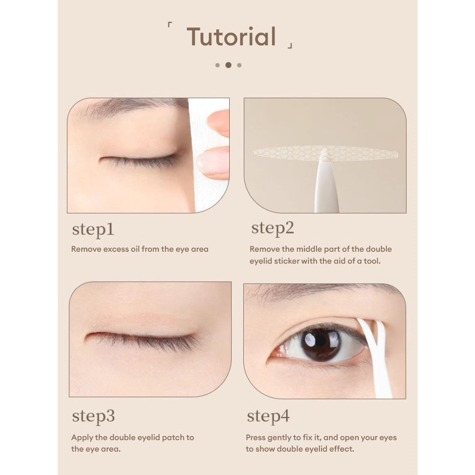 Amortals Double Eyelid Tape Invisible Eyelid Stickers 尔木萄信手捏来双眼皮贴