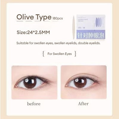 Amortals Double Eyelid Tape Invisible Eyelid Stickers 尔木萄信手捏来双眼皮贴