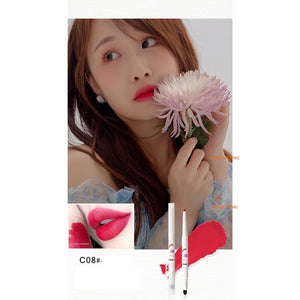 FLORTTE Trending Topic Today Matte Lip Liner Flortte 花洛莉亚今日热搜双头哑光唇线笔