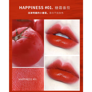 Flortte Wish Lip Tint Flortte Liquid Lipstick Glossy & Moisturising & Pigmented 花落利亚星愿唇釉 亮面保湿显白 花落利亚唇釉