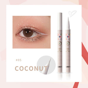 FLORTTE Salade De Fruits Liquid Eyeliner Flortte 花落利亚水果沙拉眼线液笔 花落利亚网红眼线笔 显色持久不晕染