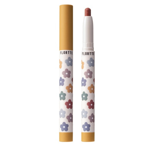 FLORTTE Lucky Flower Lipstick Pencil Velvet Matte Lipstick Flortte 花洛莉亚幸运花花唇膏笔 丝绒哑光唇膏口红