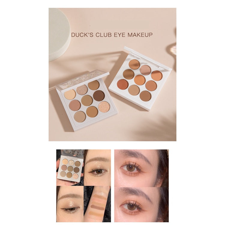 FLORTTE Duck’s Club Eyeshadow Palette Flortte 花落莉鸭系列九的眼影