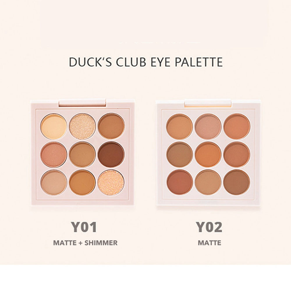 FLORTTE Duck’s Club Eyeshadow Palette Flortte 花落莉鸭系列九的眼影