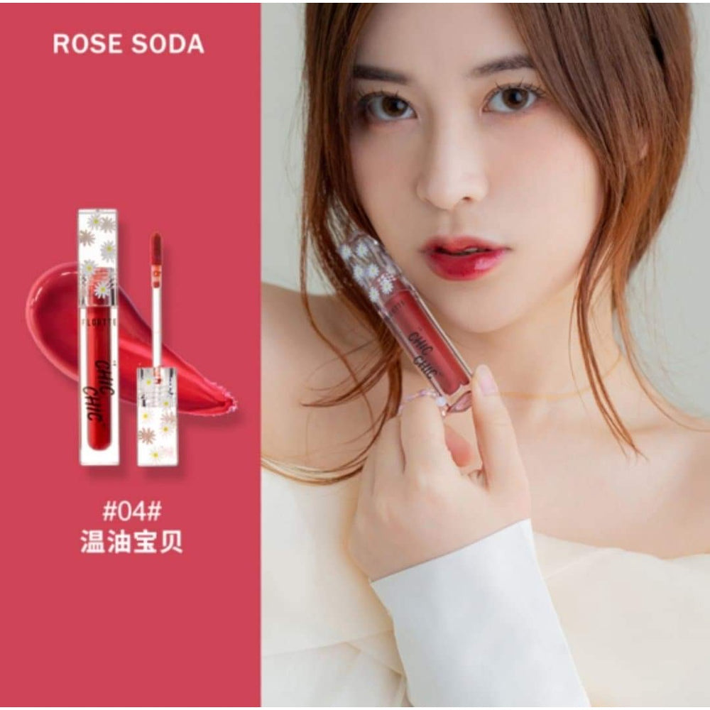 FLORTTE Jelly Glossy Liquid Lipstick Flortte 花洛莉亚Flortte大飒蜜系列果冻水光唇釉