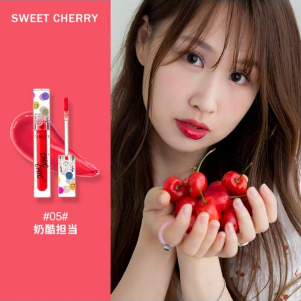 FLORTTE Jelly Glossy Liquid Lipstick Flortte 花洛莉亚Flortte大飒蜜系列果冻水光唇釉