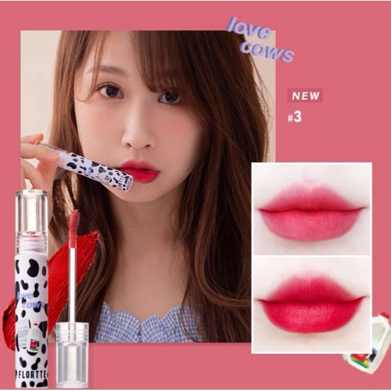 FLORTTE "Do You Drink Milk Today?" Airy Lip Mud  Flortte Airy Liquid Lipstick 花洛利亚Flortte “今天你喝牛奶了吗？”轻盈唇釉 空气唇釉