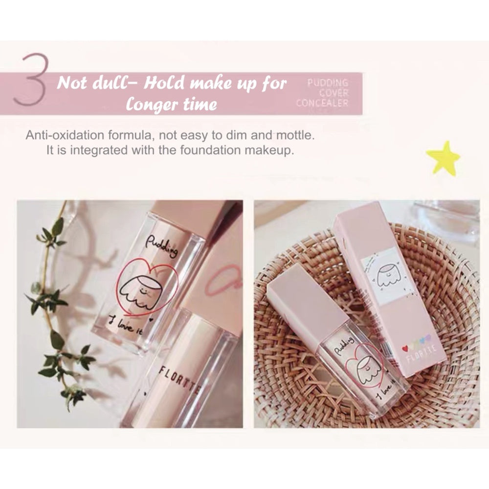 FLORTTE Little Pudding Liquid Concealer 花洛利亚 Flortte 小布丁遮瑕液