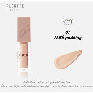 FLORTTE Little Pudding Liquid Concealer 花洛利亚 Flortte 小布丁遮瑕液