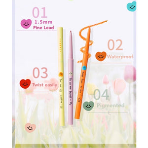 FLORTTE Smile Heart Gel Eyeliner Flortte 花洛利亚Flortte比心系列彩色眼线胶笔