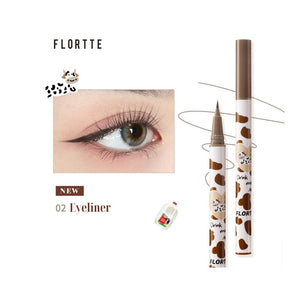 FLORTTE Wow So Light Liquid Eyeliner Flortte 花洛莉亚哇塞好细!彩色眼线液笔