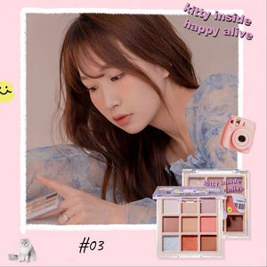 FLORTTE Flower Convenience Store Eyeshadow Palette Flortte 花落利亚花花杂货铺眼影盘