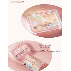 FLORTTE Cream Highlighter Duo Flortte 花落利亚双色高光膏