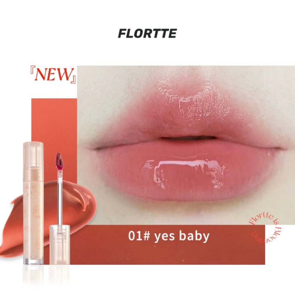 FLORTTE First Kiss Lip Gloss Flortte 花洛莉亚初恋唇釉