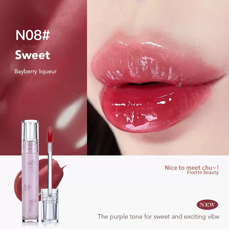 FLORTTE First Kiss Lip Gloss Flortte 花洛莉亚初恋唇釉