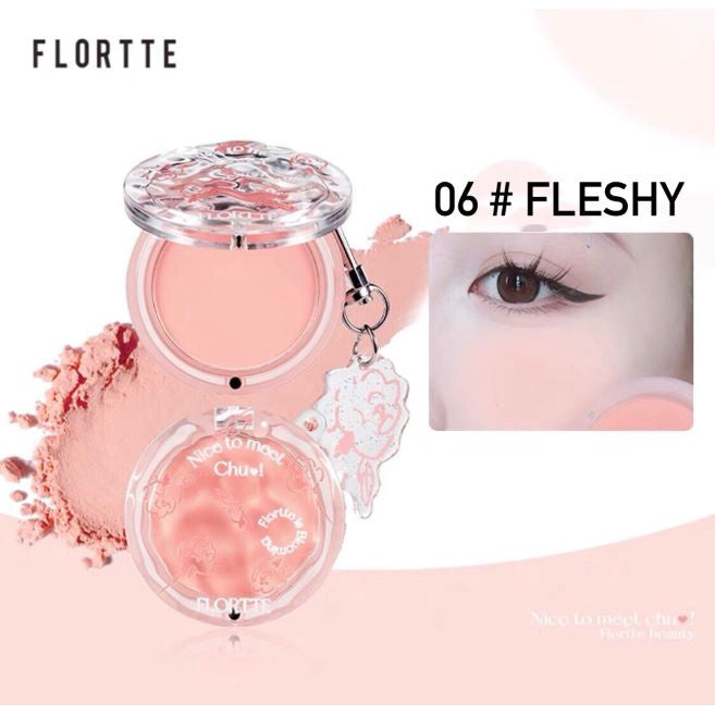 FLORTTE First Kiss Series Blush Flortte 初恋惹系列单色腮红