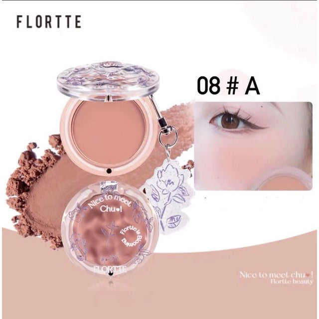 FLORTTE First Kiss Series Blush Flortte 初恋惹系列单色腮红