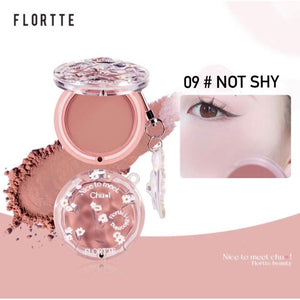 FLORTTE First Kiss Series Blush Flortte 初恋惹系列单色腮红