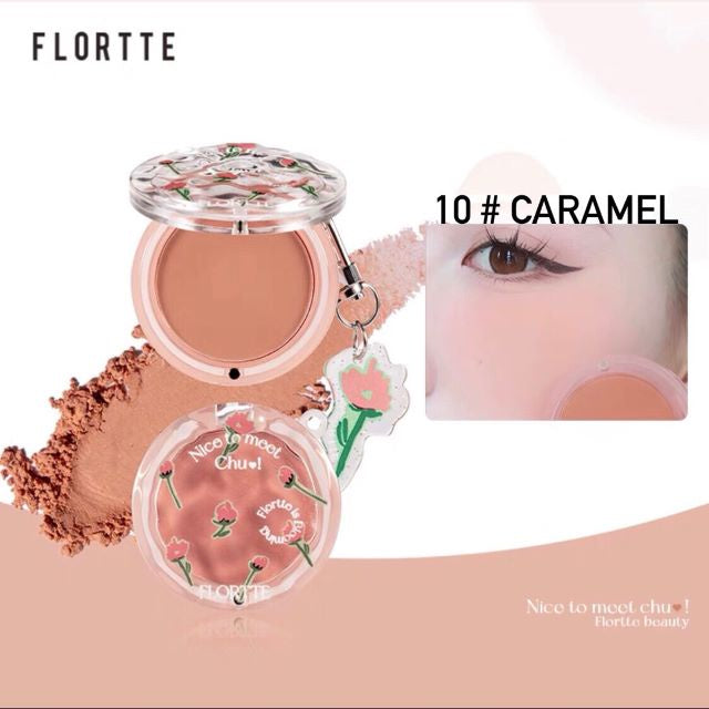 FLORTTE First Kiss Series Blush Flortte 初恋惹系列单色腮红