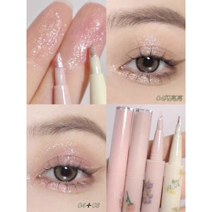 FLORTTE First Kiss Mark Series Lying Silkworm Eyeliner Flortte 初恋马克系列刀锋卧蚕液笔