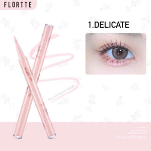 FLORTTE First Kiss Mark Series Lying Silkworm Eyeliner Flortte 初恋马克系列刀锋卧蚕液笔